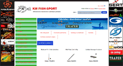 Desktop Screenshot of kmfish-sport.sk