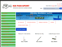 Tablet Screenshot of kmfish-sport.sk